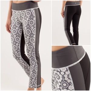 Lululemon Compass Pant Twiggy Printed Nimbus Soot